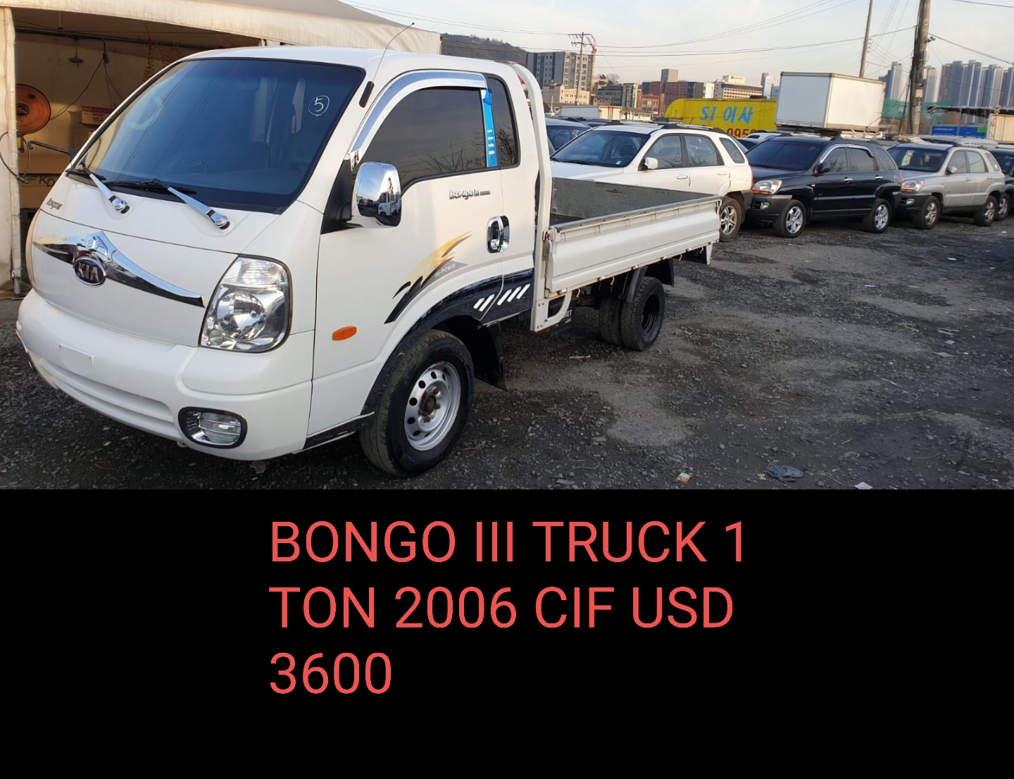 Kia Bongo 3 US$3,600