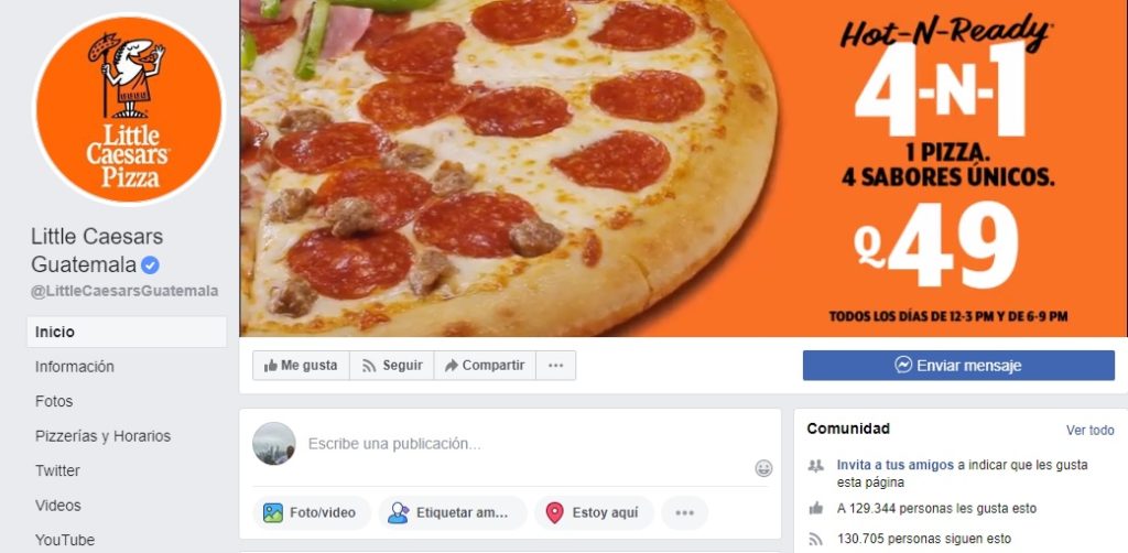 Como pedir Little Caesars a domicilio – Servicios y productos en Guatemala